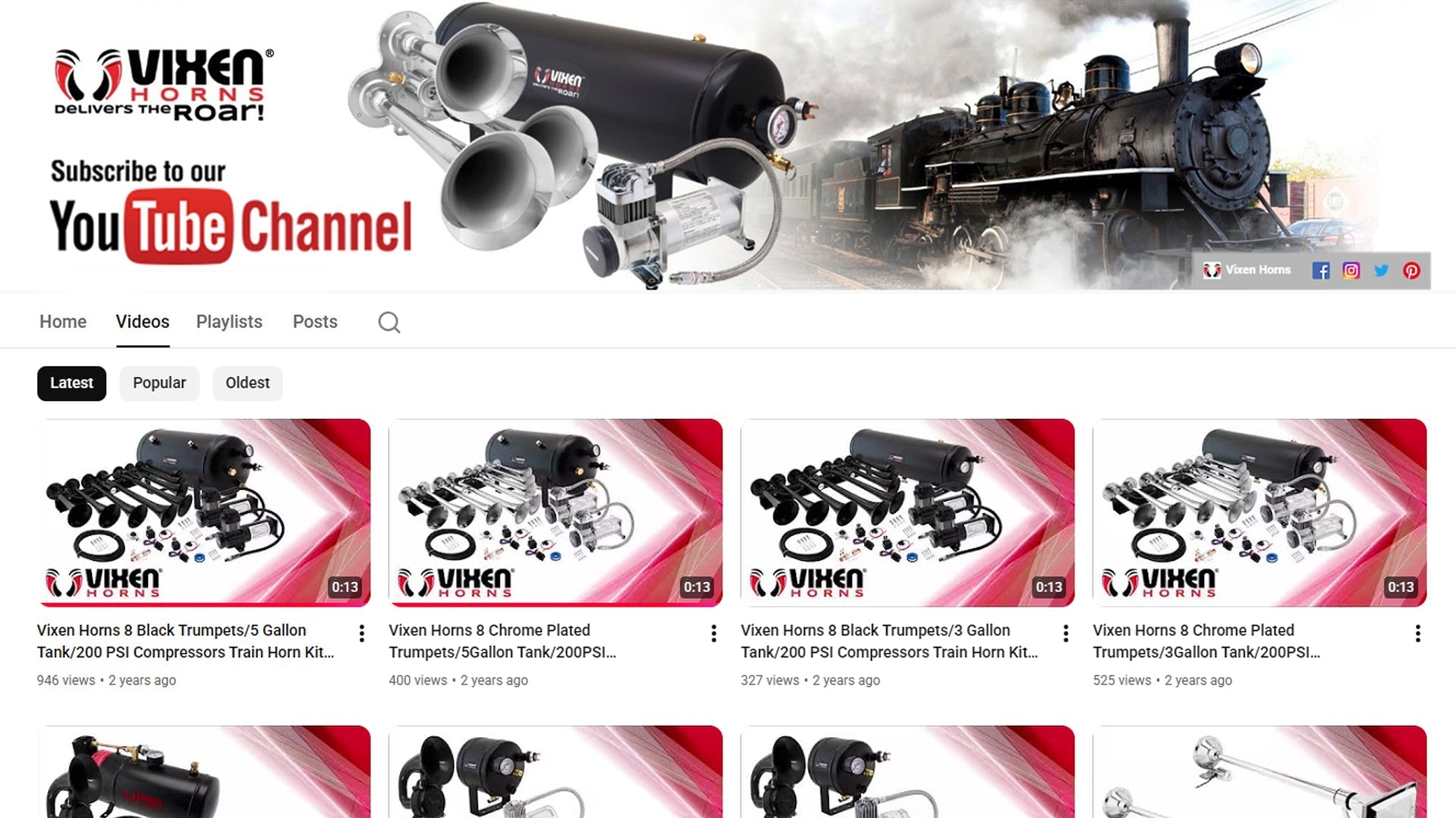 Sound Clips Available In our YouTube Channel