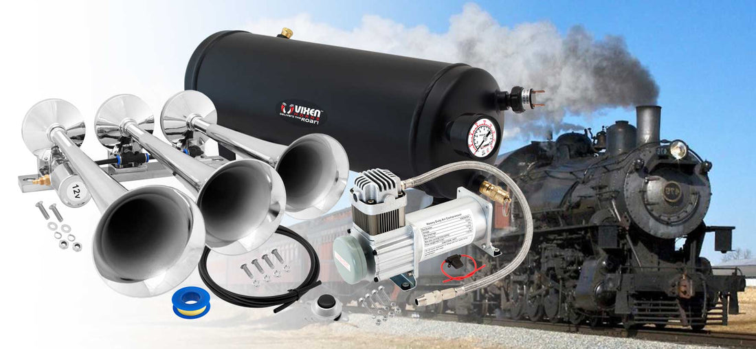 Considering adding a Trains Horn to your vehicle?