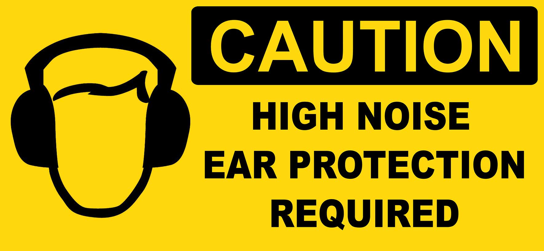 Safety First! Wear ear protection during sound test