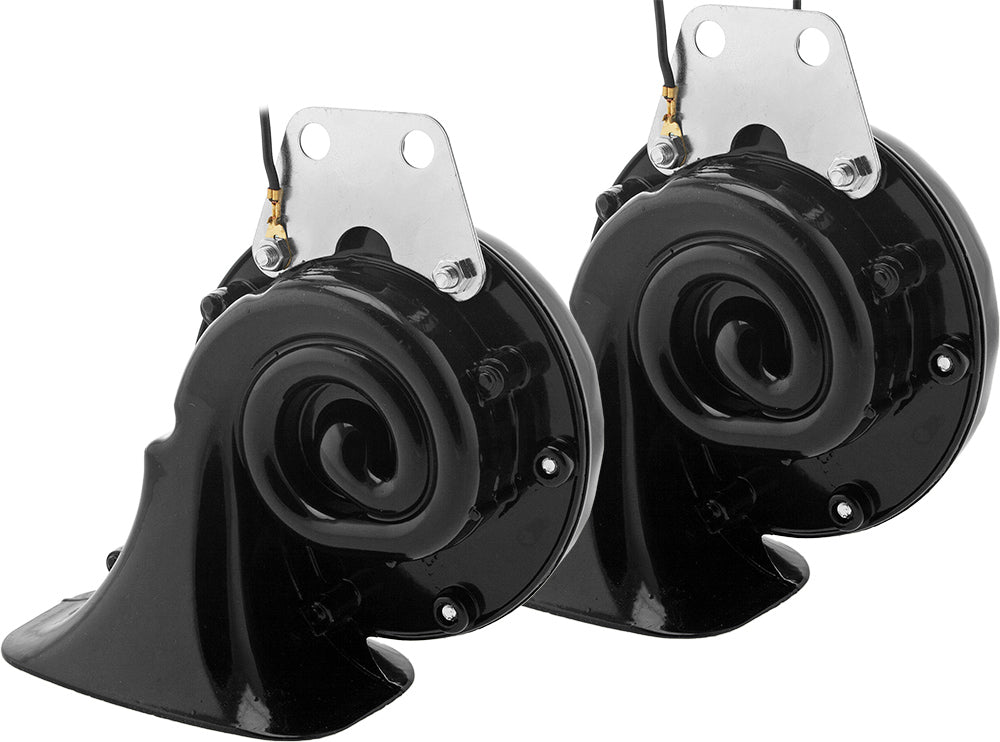 VIXEN HORNS VXS9200 8-SOUND DUAL SNAIL HORN (BLACK) image 2