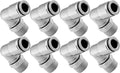 VIXEN AIR VXA2323-8 3/8" NPT MALE TO PUSH TO CONNECT (PTC) FOR 3/8" OD HOSE SWIVEL ELBOW (8 PACK) image 0
