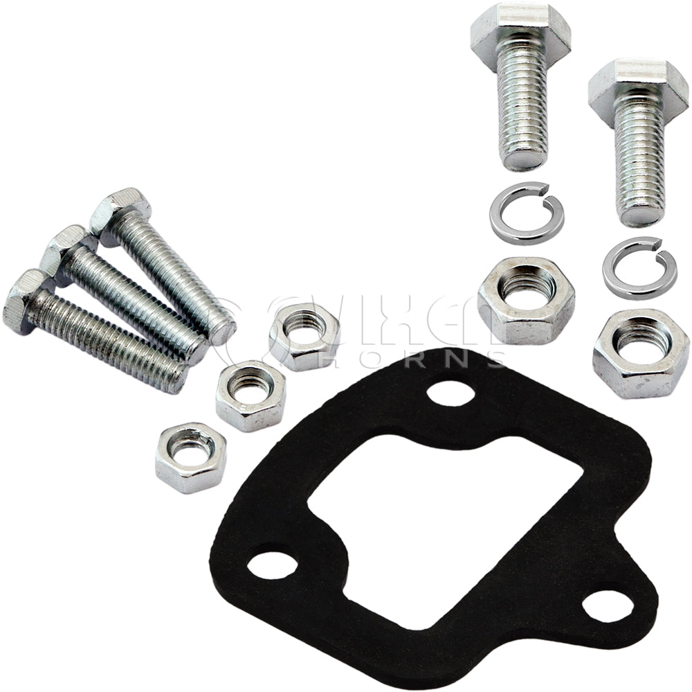 VIXEN HORNS VXH2112C DUAL TRUMPET TRAIN AIR HORN KIT CHROME COLOR image 8