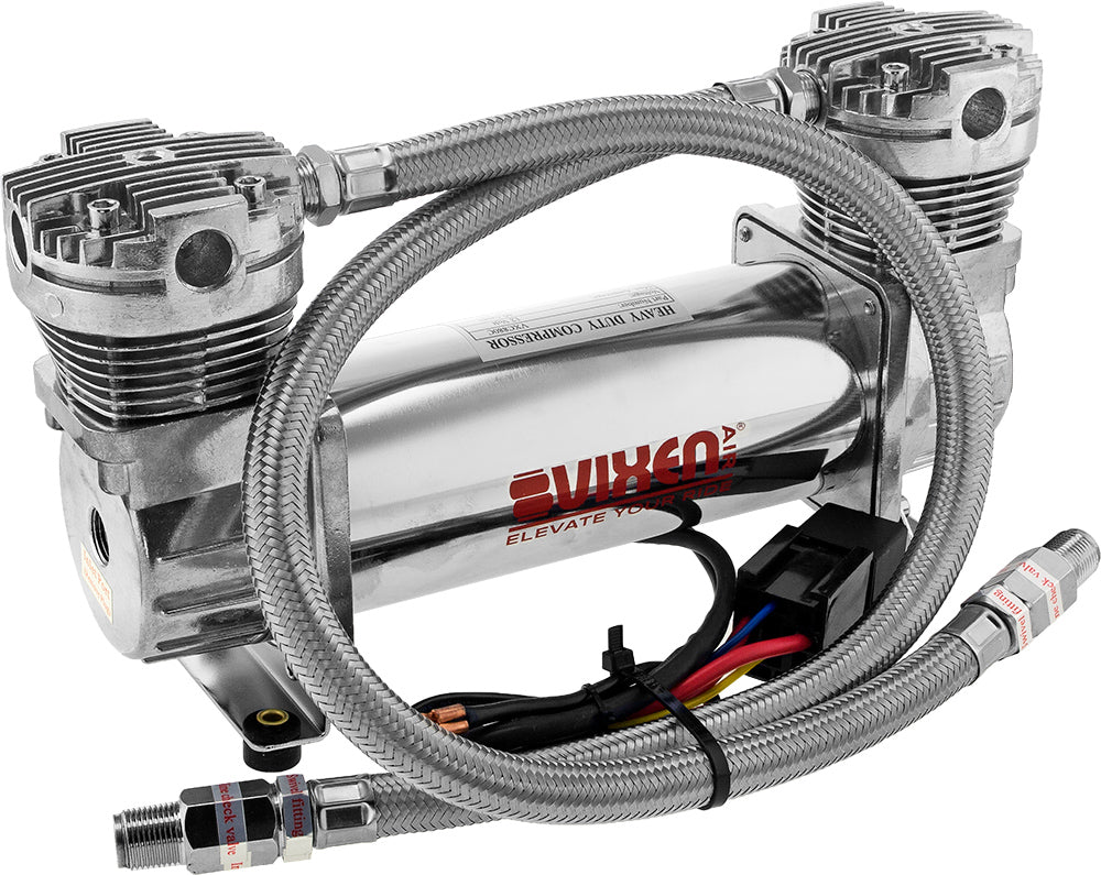 VIXEN AIR VXC880C 300 PSI DUAL CYLINDER VORTEXX AIR COMPRESSOR image 2