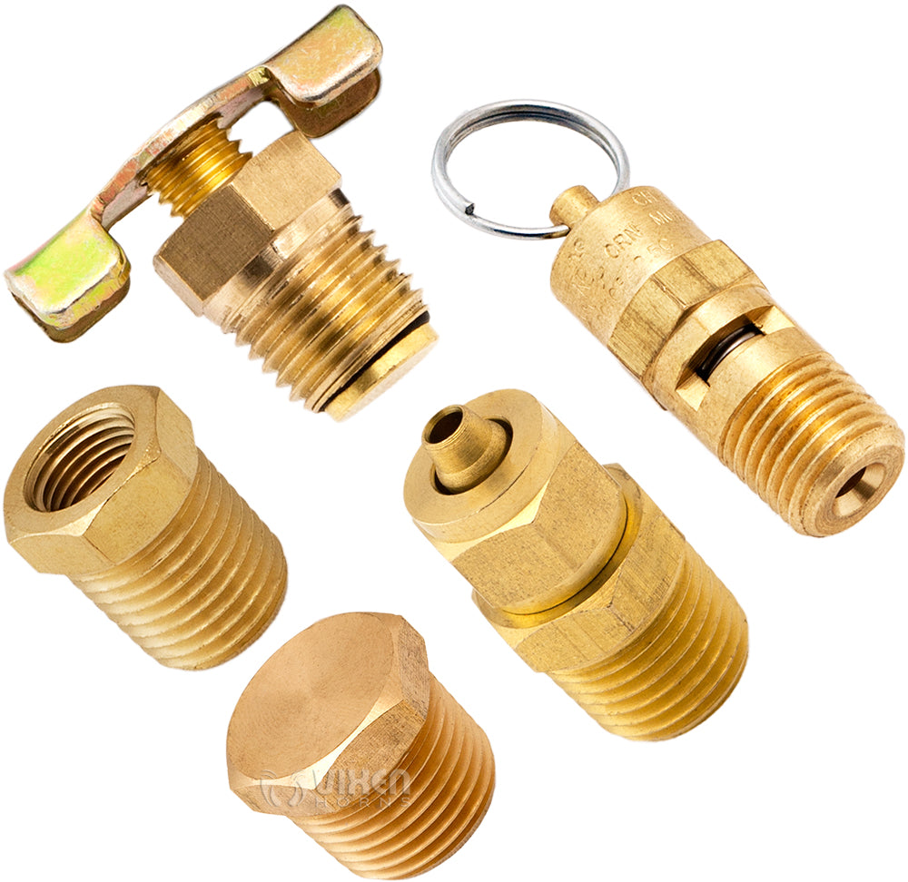 VIXEN HORNS VXK9802 ONBOARD TRAIN/AIR HORN TANK INSTALLATION KIT image 0