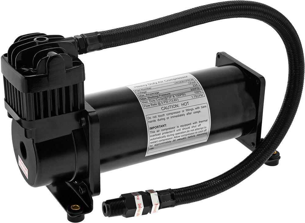 VIXEN HORNS VXC8301PROBDP 200 PSI AIR COMPRESSORS BLACK (Dual Pack) image 2