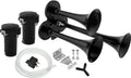 VIXEN HORNS VXH2411DB TRIPLE TRUMPET TRAIN AIR HORN KIT BLACK image 0