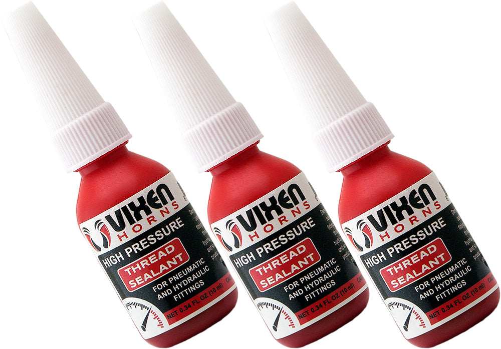 VIXEN HORNS VXA1545-3 HYDRAULIC/PNEUMATIC THREAD SEALANT 10ML (3 PACK) image 0