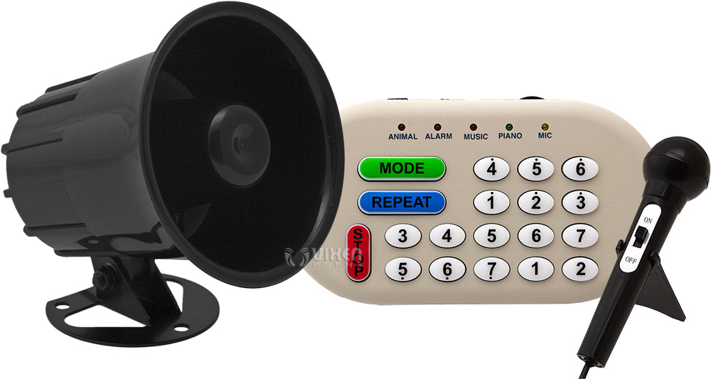 VIXEN HORNS VXS6200 46 SOUNDS ELECTRONIC HORN image 0