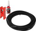 VIXEN HORNS VXA7144K 1/4" OD NYLON/PLASTIC HOSE (50 FT) WITH THREAD SEALANT AND HOSE CUTTER image 0