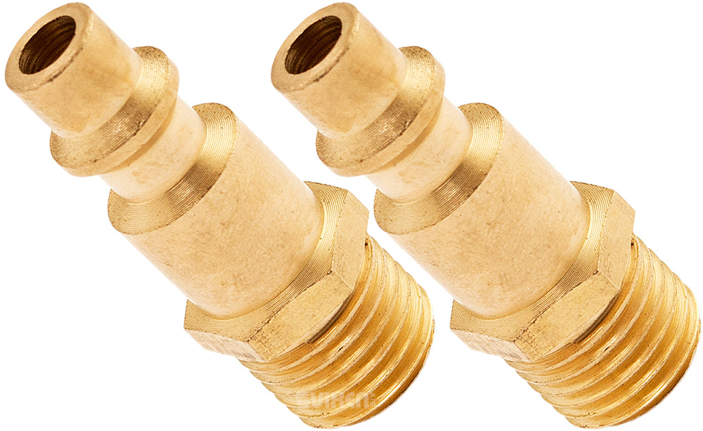 VIXEN AIR VXP14QSM-2 1/4" NPT MALE QUICK CONNECT STUD (2 PACK) image 0