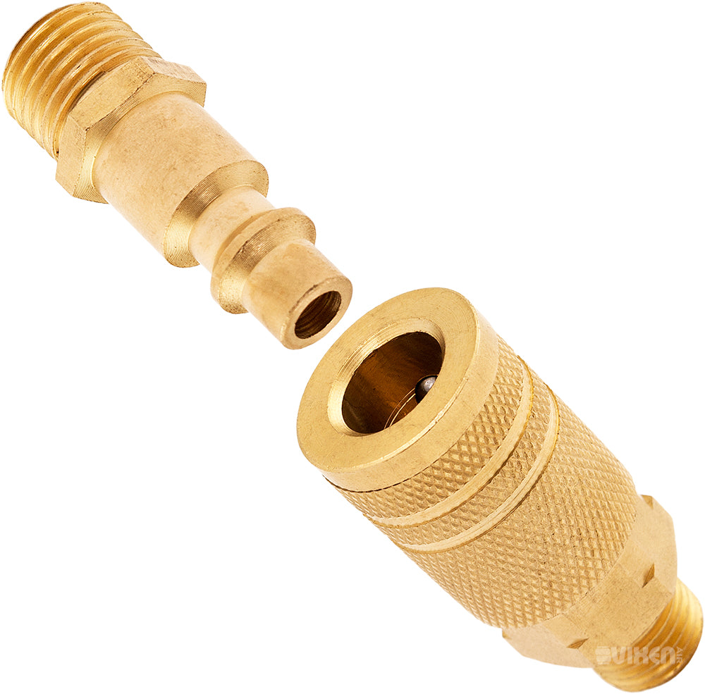 VIXEN AIR VXP14QPM 1/4" NPT MALE QUICK CONNECT COUPLING image 0