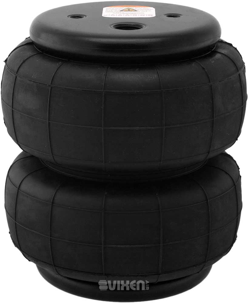 VIXEN AIR VXK1208FB 1/2" NPT AIR RIDE SUSPENSION HIGH FLOW AIR VALVES WITH FOUR AIR SPRINGS, PRESSURE SWITCH, GAUGE DASH PANEL, HOSES AND FITTINGS image 1