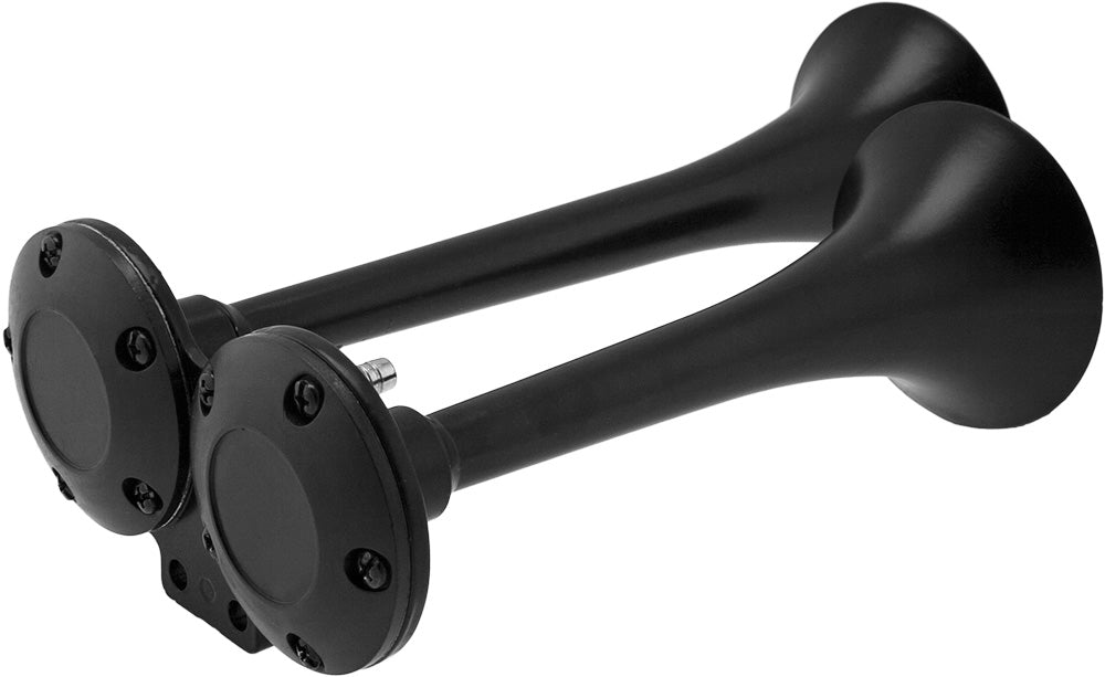 VIXEN HORNS VXH2311DB DUAL TRUMPET TRAIN AIR HORN KIT BLACK image 2