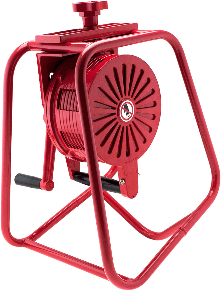 VIXEN HORNS VXS-1200MBR HEAVY DUTY HAND CRANK ALARM AIR RAID SIREN RED image 4