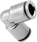 VIXEN AIR VXA8138 PUSH TO CONNECT (PTC) UNION ELBOW PNEUMATIC FITTING FOR 3/8" OD HOSE image 0