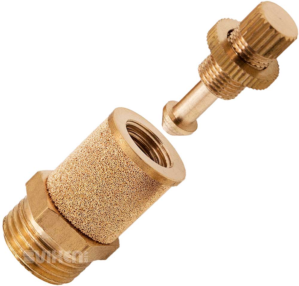 VIXEN AIR VXF4012M-8 12V 1/2″ NPT HIGH FLOW ELECTRIC AIR VALVE (8-PACK) WITH FOUR 1/2" FLOW/DUMP CONTROL VALVE image 3