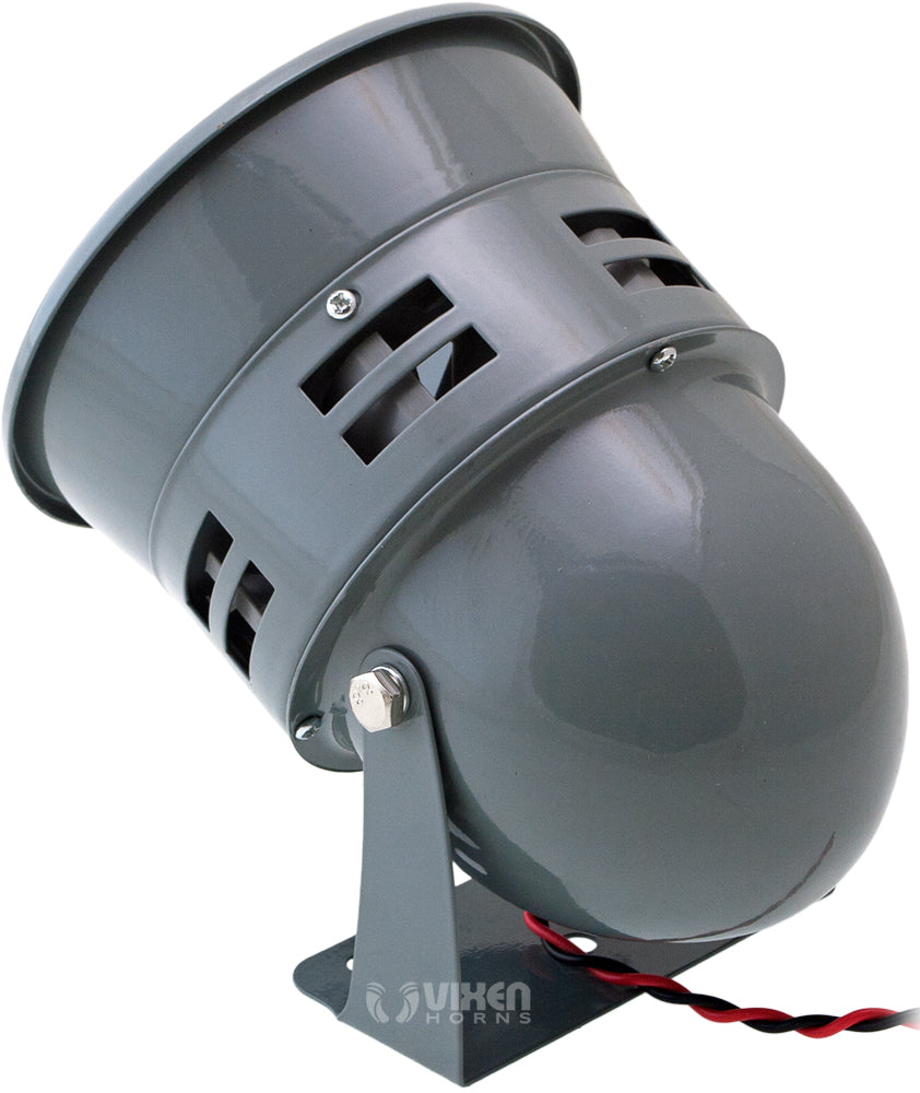 VIXEN HORNS VXS4006 MOTOR DRIVEN ELECTRIC SIREN GRAY image 1