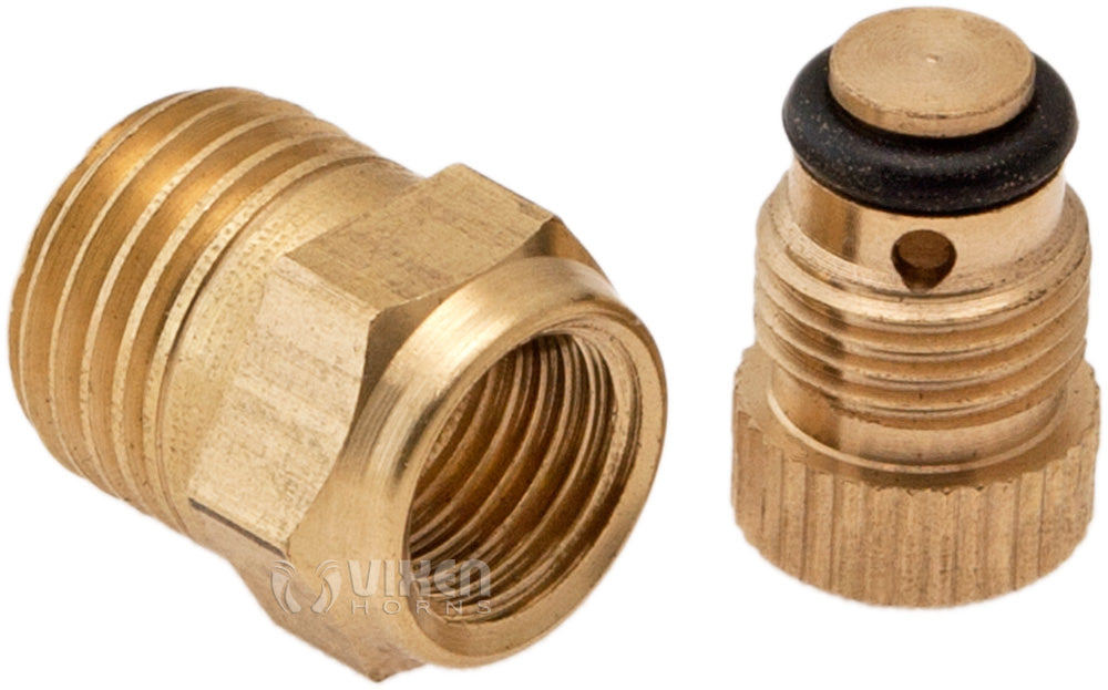 VIXEN HORNS VXA7011 1/4" NPT THUMB STYLE AIR TANK DRAIN VALVE image 1