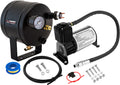VIXEN HORNS VXO8705B 0.5 GALLON AIR TANK WITH 150 PSI AIR COMPRESSOR ONBOARD AIR SYSTEM image 0