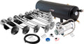 VIXEN HORNS OCTOPOD™ VXO8330/8124XC OCTO TRUMPET TRAIN AIR HORN CHROME PLATED WITH 3 GALLON TANK AND 200 PSI COMPRESSOR image 0