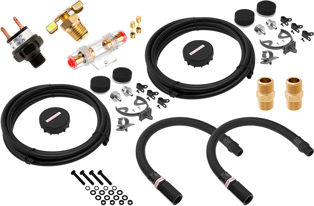 VIXEN AIR VXO8850DBF 5 GALLON ALUMINUM AIR TANK WITH DUAL CYLINDER 300 PSI AIR COMPRESSOR ONBOARD AIR SYSTEM image 9