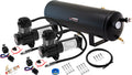 VIXEN HORNS VXO8330BDP 3 GALLON AIR TANK WITH DUAL 200 PSI AIR COMPRESSOR ONBOARD AIR SYSTEM image 0