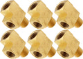 VIXEN HORNS VXA7612-6 1/2" NPT MALE (1) X 1/2" NPT FEMALE (2) TEE BRASS FITTING (6 PACK) image 0