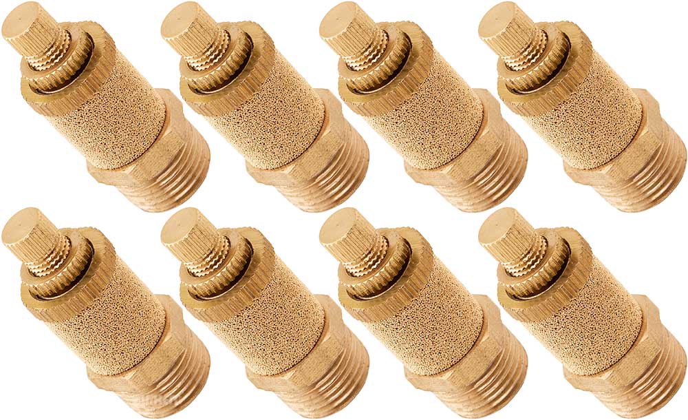 VIXEN AIR VXA4038-8 3/8" NPT FLOW/DUMP CONTROL VALVE (8 PACK) image 0