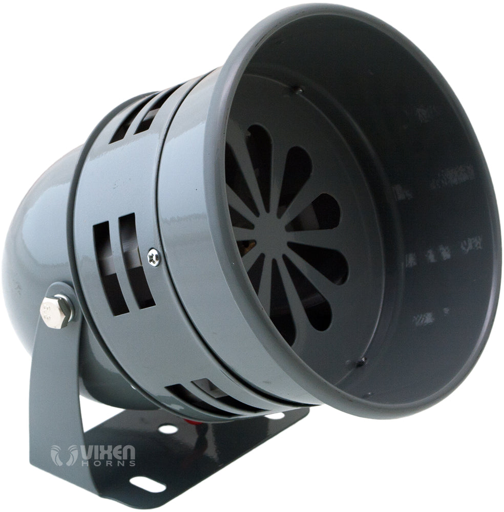 VIXEN HORNS VXS4006 MOTOR DRIVEN ELECTRIC SIREN GRAY image 0