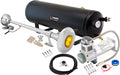 VIXEN HORNS VXO8330/1164Y SINGLE TRUMPET TRAIN AIR HORN CHROME PLATED WITH 3 GALLON TANK AND 200 PSI COMPRESSOR image 0