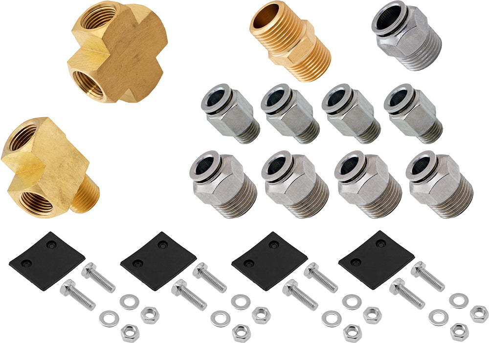 VIXEN HORNS VXH4902B FOUR TRUMPET TRAIN AIR HORN BLACK image 6