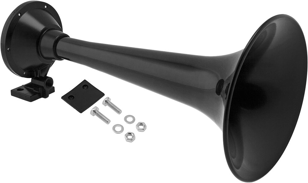 VIXEN HORNS VXH1907XB SINGLE TRUMPET AIR HORN LARGE BLACK image 0