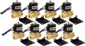 VIXEN AIR VXF2012-8 12V 1/2" NPT HIGH FLOW ELECTRIC AIR VALVE (8-PACK) image 0