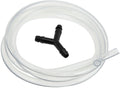 VIXEN HORNS VXK8102 3/8" OD CLEAR PLASTIC HOSE WITH Y BARBED SPLITTER (6 FT) image 0