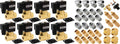 VIXEN AIR VXK3805 3/8" NPT AIR RIDE SUSPENSION HIGH FLOW ELECTRIC AIR VALVES/SOLENOIDS 250 PSI FOUR CORNERS WITH FITTINGS image 0