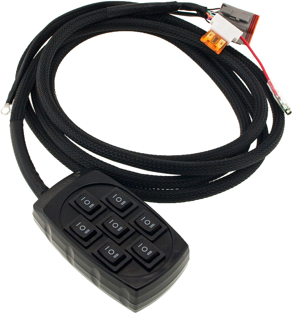 VIXEN AIR VXF4CM14BPRO 12V 1/4" NPT SUSPENSION MANIFOLD WITH 7-SWITCH CONTROLLER image 5