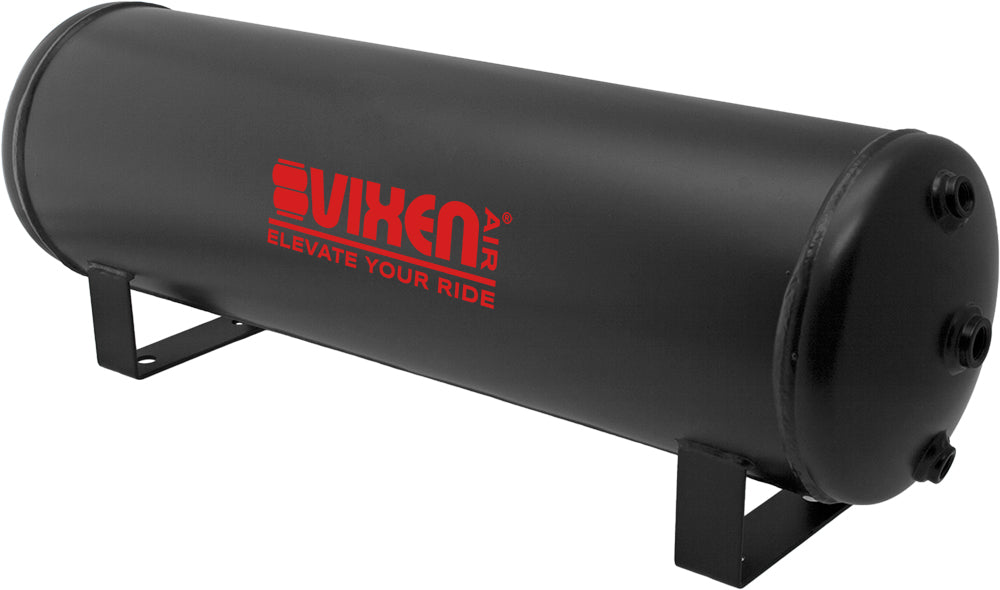 VIXEN AIR VXO8841DBF 4 GALLON STEEL AIR TANK WITH DUAL CYLINDER 300 PSI AIR COMPRESSOR ONBOARD AIR SYSTEM image 4