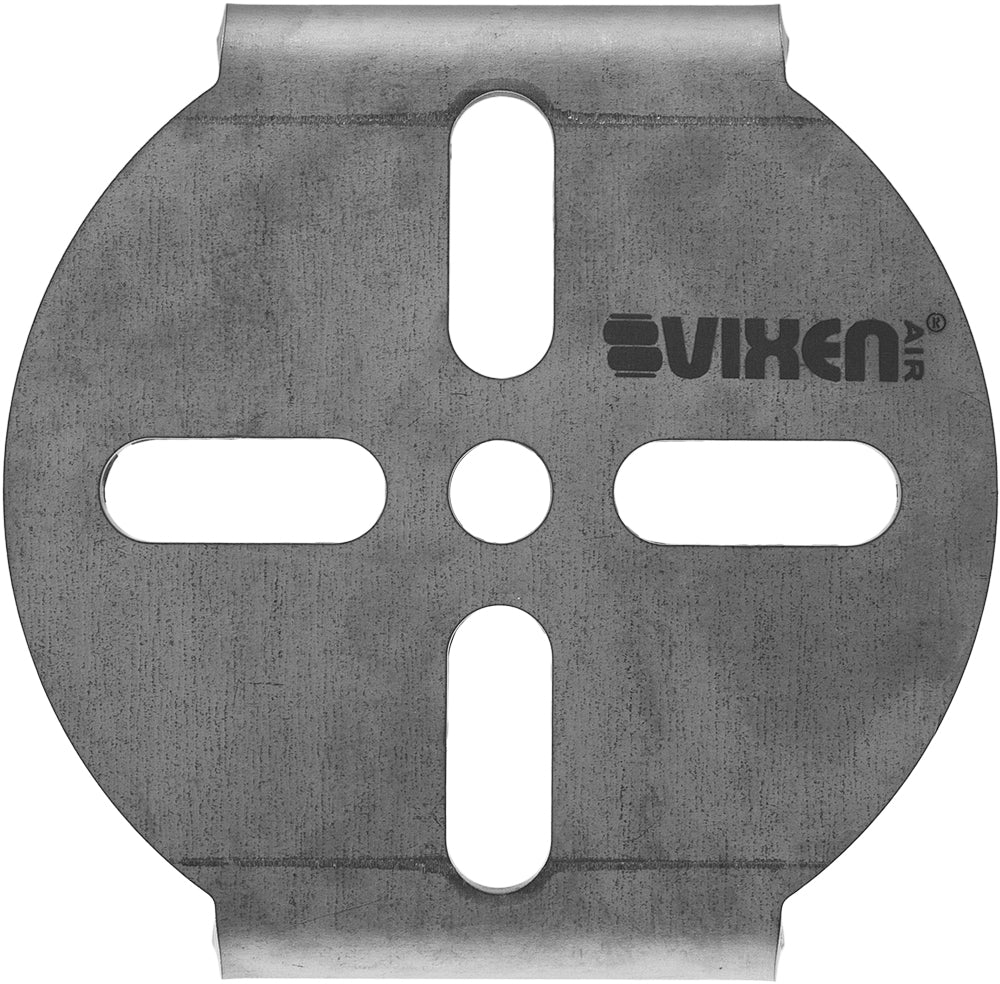 VIXEN AIR VXB1325-2 UNIVERSAL WELD ON REAR AXLE LOWER AIR BAG MOUNTING BRACKET (DUAL PACK) image 1