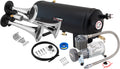 VIXEN HORNS VXO8815/3311C TRIPLE TRUMPET TRAIN AIR HORN CHROME PLATED WITH 1.5 GALLON TANK AND 150 PSI COMPRESSOR image 0