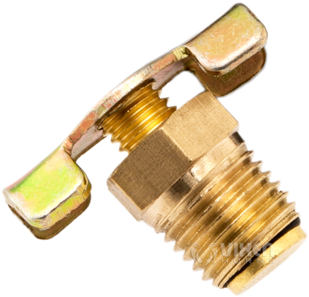 VIXEN HORNS VXA7010-3 1/4″ NPT WING STYLE AIR TANK DRAIN VALVE (3 PACK) image 1