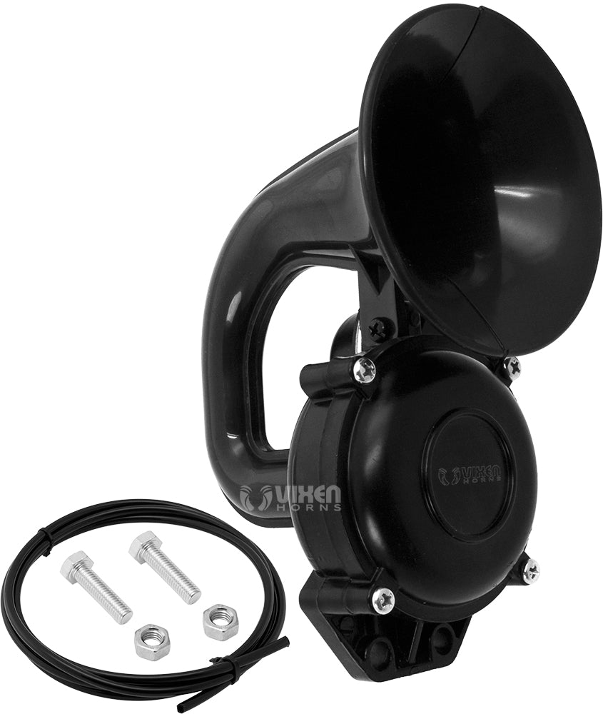 VIXEN HORNS VXH1101 SNAIL HORN BLACK image 0