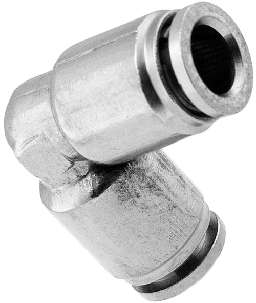 VIXEN AIR VXA8114-2 PUSH TO CONNECT (PTC) UNION ELBOW PNEUMATIC FITTING FOR 1/4" OD HOSES (2 PACK) image 1