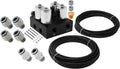 VIXEN AIR VXF2CM01H 4 VALVE SUSPENSION MANIFOLD WITH 3/8" OD HOSE 50 FT, 1/4" OD HOSE 35 FT AND FITTINGS image 0