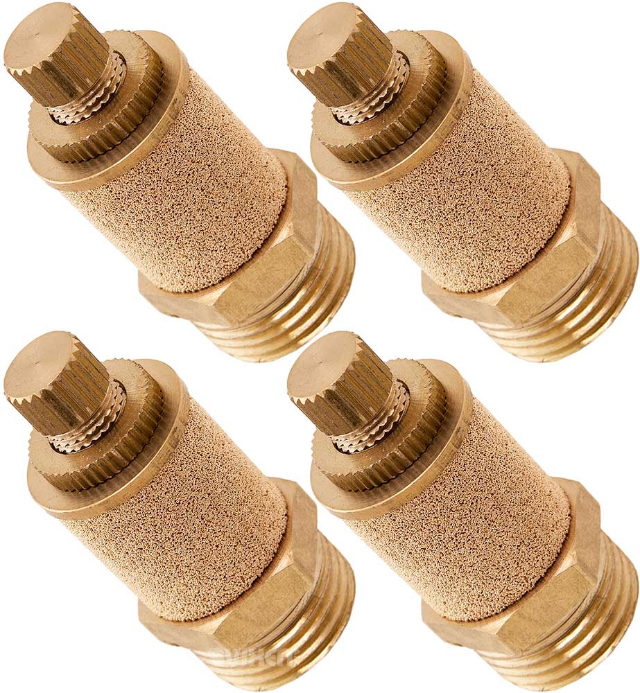 VIXEN AIR VXA4012-4 1/2" NPT FLOW/DUMP CONTROL VALVE (4 PACK) image 0