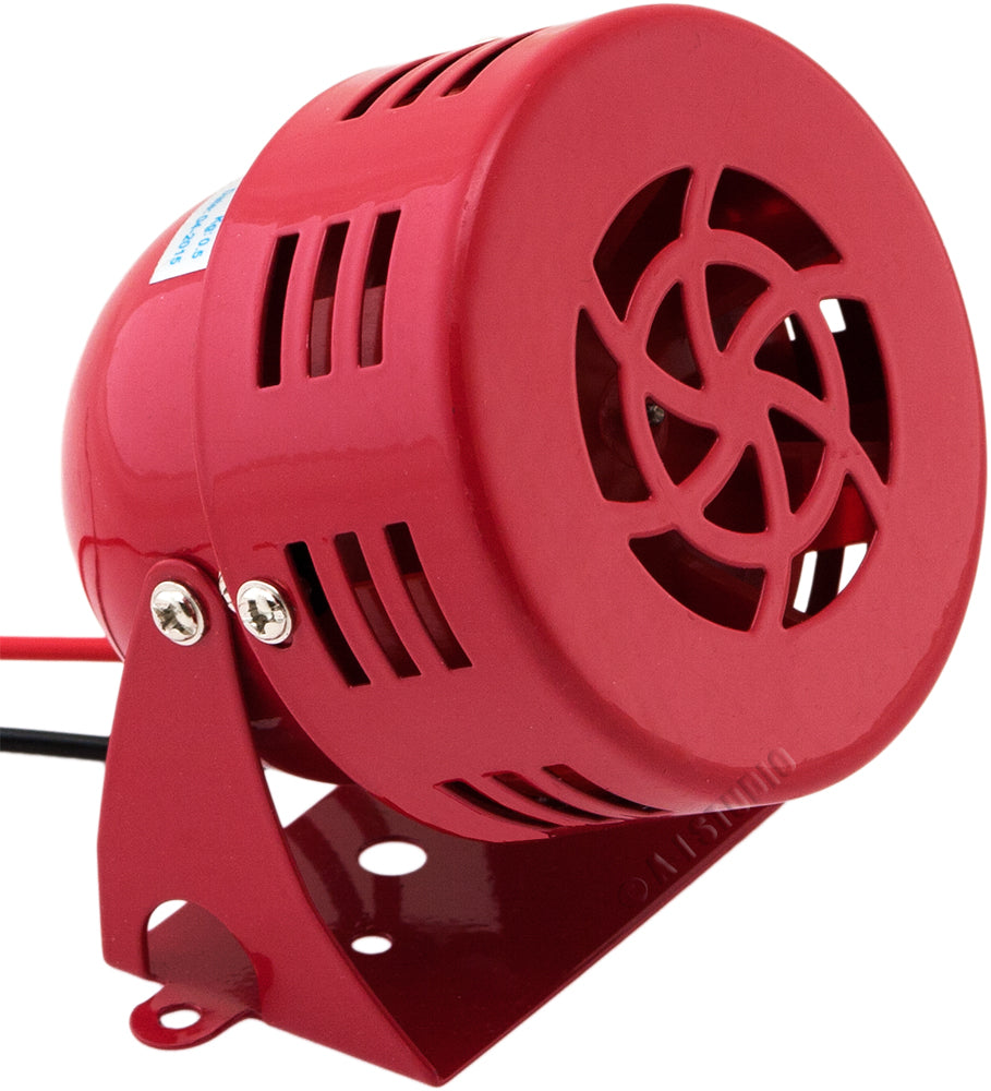 VIXEN HORNS VXS-9050C MINI MOTOR DRIVEN ELECTRIC SIREN RED image 0