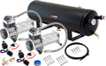 VIXEN HORNS VXO8330DP 3 GALLON AIR TANK WITH DUAL 200 PSI AIR COMPRESSOR ONBOARD AIR SYSTEM image 0