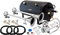 VIXEN HORNS VXO8350/11642 DUAL TRUMPET TRAIN AIR HORN CHROME PLATED WITH 5 GALLON TANK AND 200 PSI COMPRESSOR image 0