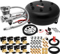 VIXEN AIR VXX3805H/4840C AIR SUSPENSION KIT FOR TRUCK/CAR BAG/AIR RIDE/SPRING. ON BOARD SYSTEM, 200PSI COMPRESSOR, 4 GALLON TANK image 0