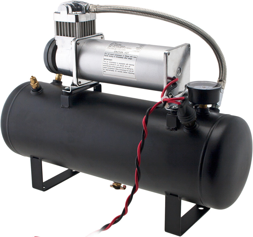 VIXEN AIR VXO8580 2.5 GALLON STEEL AIR TANK WITH 200 PSI AIR COMPRESSOR ONBOARD AIR SYSTEM image 2