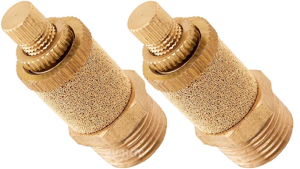 VIXEN AIR VXA4038-2 3/8" NPT FLOW/DUMP CONTROL VALVE (2 PACK) image 0